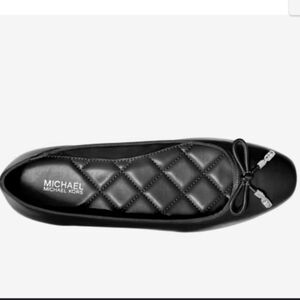 Michael Kors Noriflat Black Ballet Flats. Size 7
